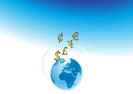  convertible currency のイラスト素材