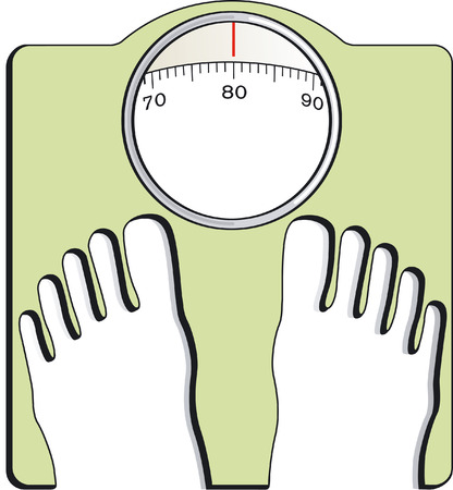 weight,scale のイラスト素材