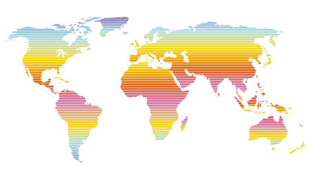  world, color のイラスト素材