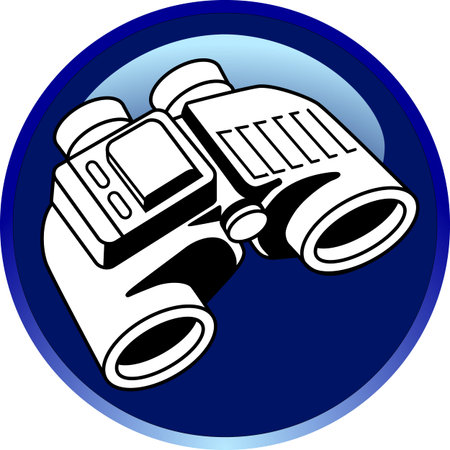 field glasses のイラスト素材