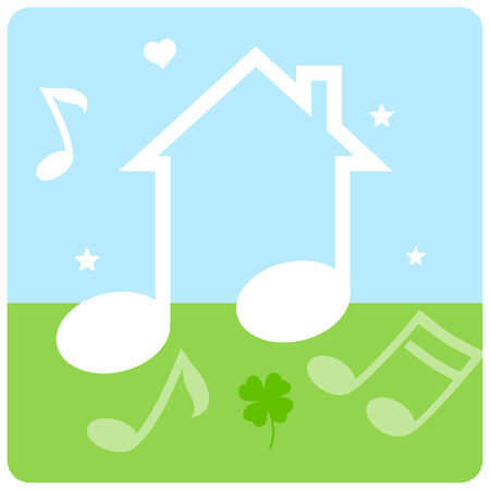 Home high marks のイラスト素材