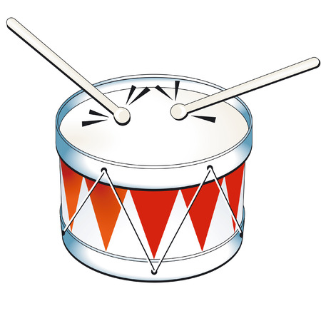 tin drum のイラスト素材