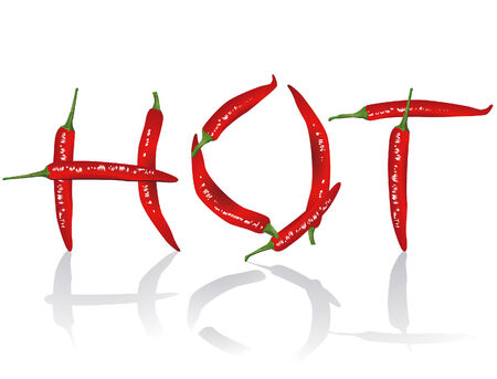 hot chiliのイラスト素材