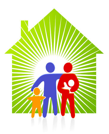 Sun at Homeのイラスト素材