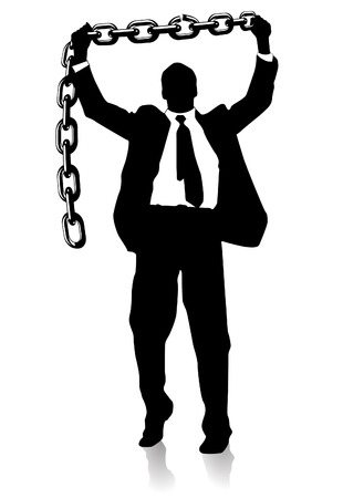 in full strengthのイラスト素材