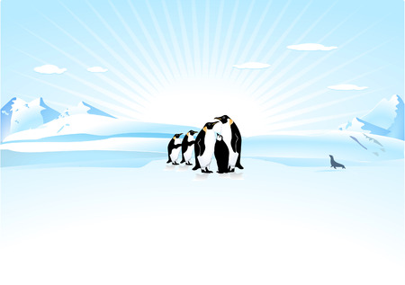 Antarcticaのイラスト素材