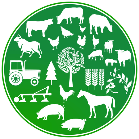 farming agriculture signのイラスト素材