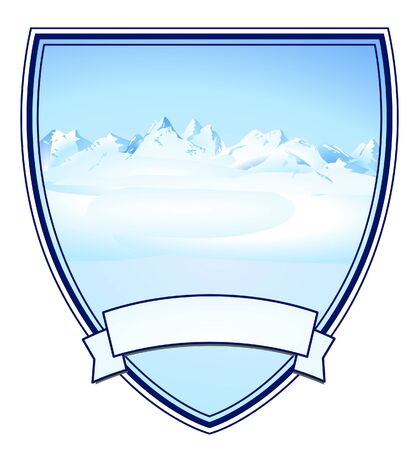 Mountain crestのイラスト素材