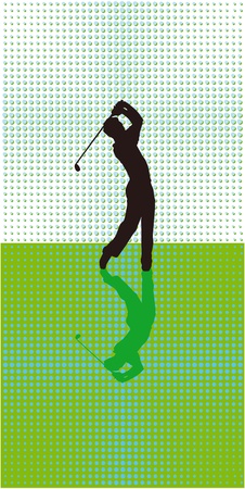 Golf gamesのイラスト素材