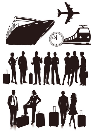 travelerのイラスト素材