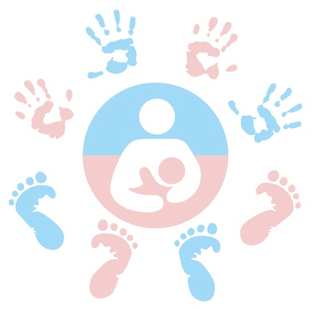 Baby Signsのイラスト素材