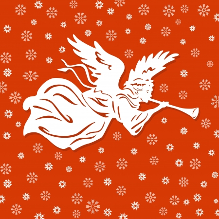 Christmas Angelsのイラスト素材