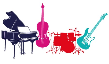 musical Instrumentsのイラスト素材