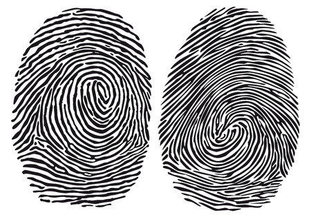 fingerprint のイラスト素材