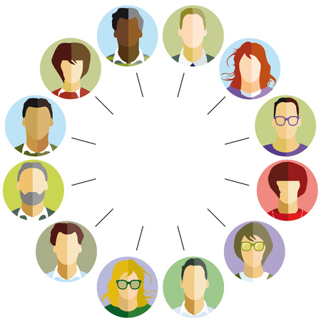 employees Communityのイラスト素材