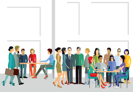 Working groupsのイラスト素材