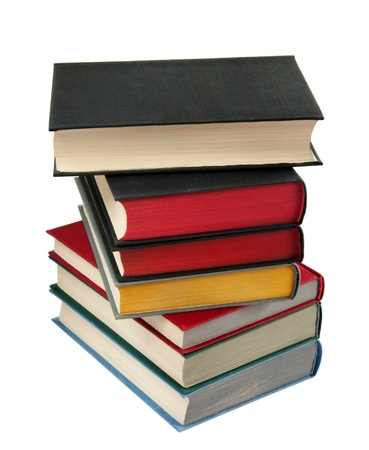 Stack of books from one seriesの写真素材