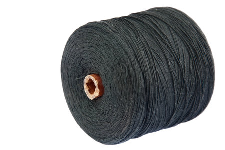 Huge skein of black old USSR thread