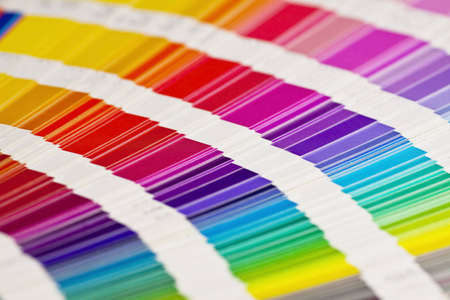 sample colors catalogueの写真素材
