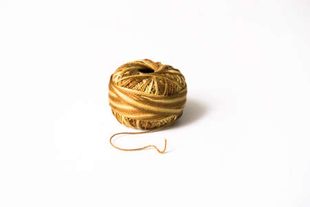 chenille isolated on whiteの写真素材