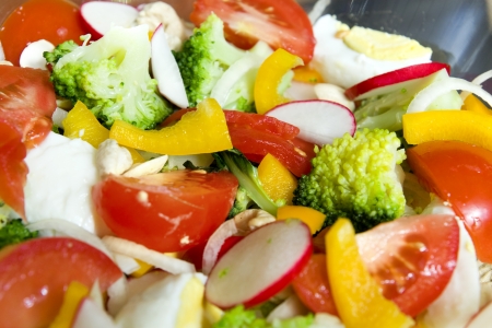 Fresh Vegetables, Fruits and other foodstuffs  Shot in a studio の写真素材