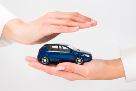 Protection of car  Business concept の写真素材