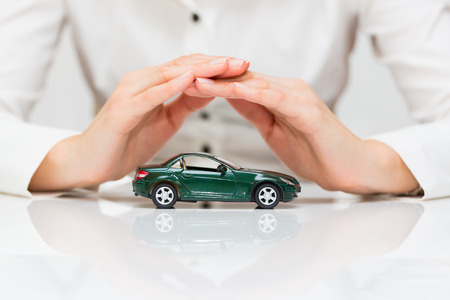 Protection of car  Business concept の写真素材