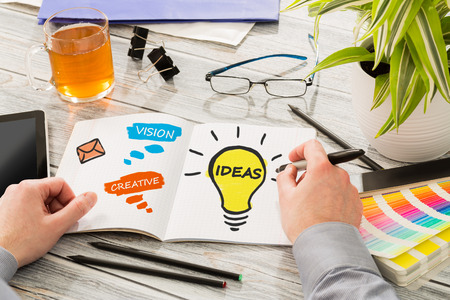 Ideas Creative Social Media Social Networking Vision Concept - Stock Imageの写真素材