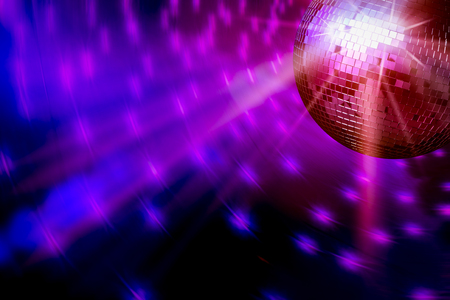 disco ball background space backdrop light discoball nightclub design graphic concept - stock image