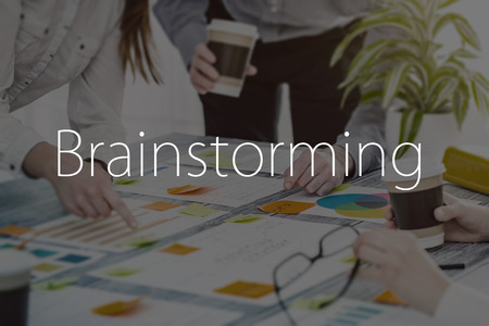 Brainstorming Brainstorm Business People Design Planningの写真素材