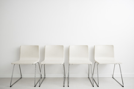 resources job employment career jobless recruitment interview business applicant hiring talent design hire chair white minimalism sitting blank space headhunting concept - stock imageの写真素材