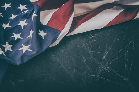 American flag for Memorial Day, 4th of July or Labour Day