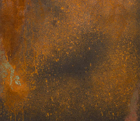 Grunge rusted metal texture and oxidized metal background. Old metal iron panel industrial construction concept design.の写真素材