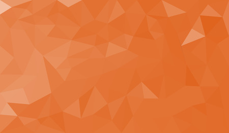 Orange abstract geometric triangular polygon style illustration graphic backgroundのイラスト素材