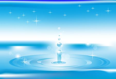 water drop vectorのイラスト素材