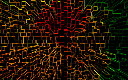 black light backgroundの写真素材