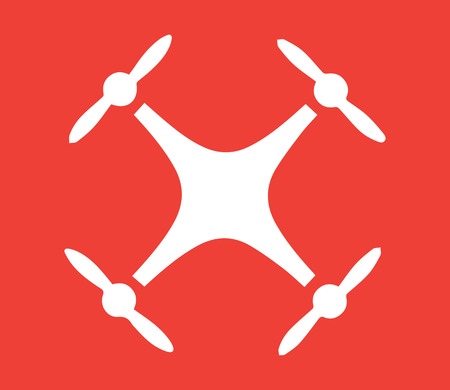 Drone Logo Concept Design. AI 10 Supported.のイラスト素材