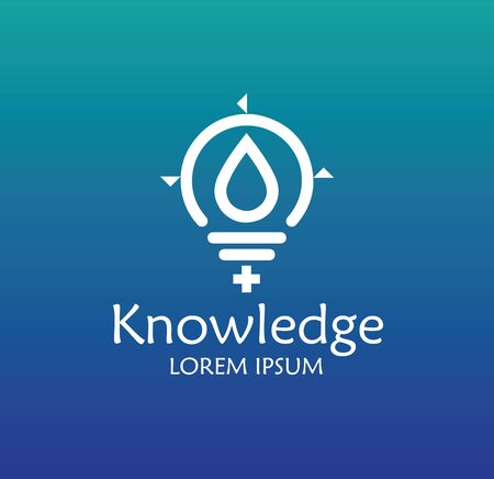 Knowledge Concept Designs.AI 10 Supported.のイラスト素材