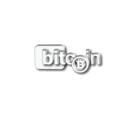 Bitcoin Logo Concept Design.のイラスト素材