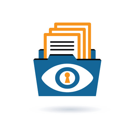 Compress Data Icon. AI 8 Supported.のイラスト素材