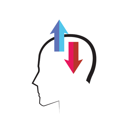 Mental Concept Design. AI 10 supported.のイラスト素材