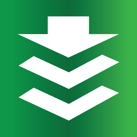 Compress Data Icon. AI 8 Supported.のイラスト素材