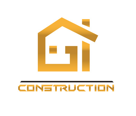 Construction Design Concept. AI 10 supported.のイラスト素材