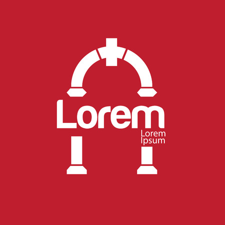 Keystone Concept Design. AI 10 Supported.のイラスト素材