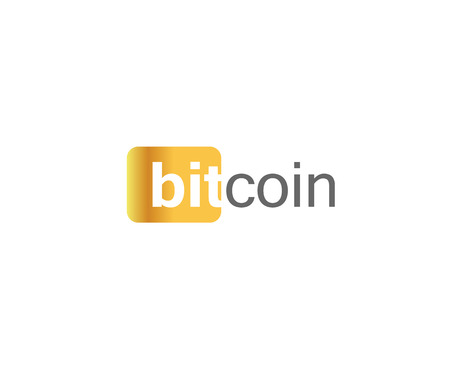 Bitcoin Logo Concept Design.のイラスト素材