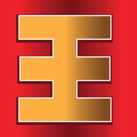 Geometric Abstract Sign AI 8 supported.のイラスト素材