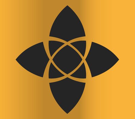 Abstract Pattern Design with Floral Concept.のイラスト素材