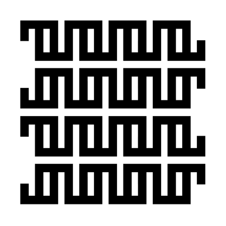 Geometric Abstract patterns. AI 8 supported.のイラスト素材