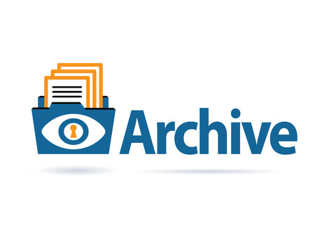 Archive Logo Design Conceptのイラスト素材