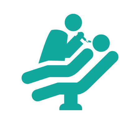 Dentist Icon, AI 8 supported.のイラスト素材